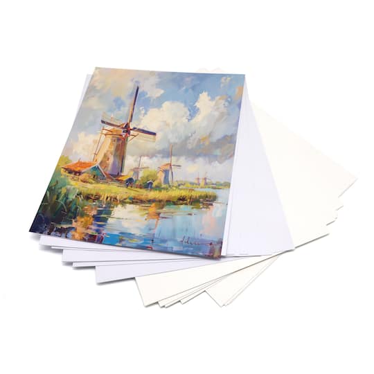 8" x 10" Assorted Acrylic Paper Pack by Artist's Loft™